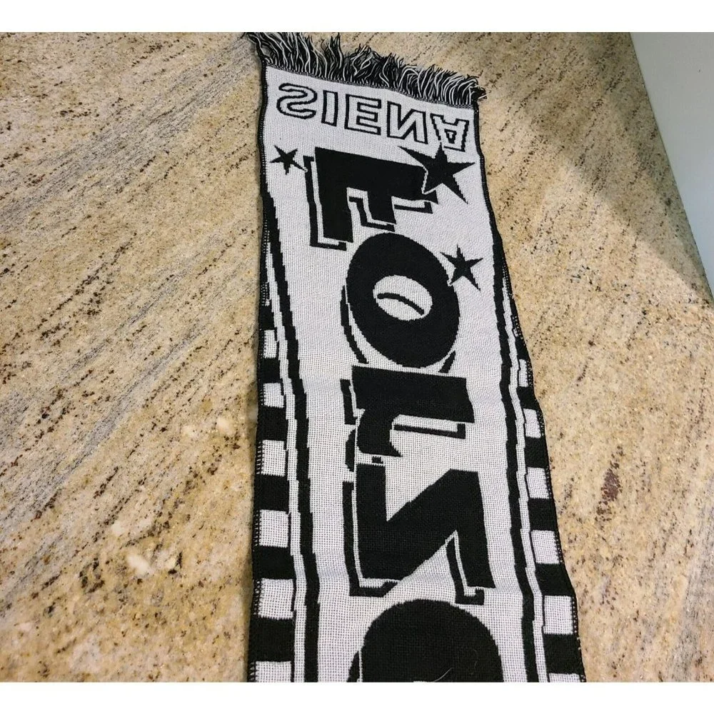 Forza Sienna Vintage Football Team Soccer Scarf 80s? 90s? 54